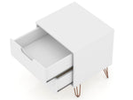 Rockefeller 20" Nightstand (2-Drawer) in White