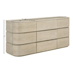 Annalise Solid Wood Dresser in Natural