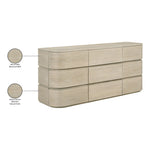 Annalise Solid Wood Dresser in Natural