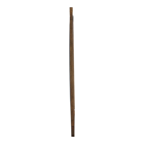 Annalise Solid Wood Mirror in Brown