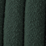 Nash Boucle Fabric Upholstered King Bed in Green