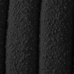 Nash Boucle Fabric Upholstered Queen Bed in Black