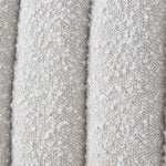 Nash Boucle Fabric Upholstered Queen Bed in Cream