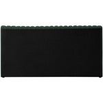 Nash Boucle Fabric Upholstered Queen Bed in Green