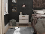 Rockefeller 20" Nightstand (2-Drawer) in Off White