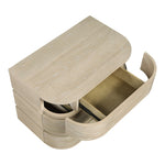 Annalise Solid Wood Night Stand in Natural