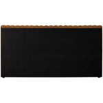 Nico Velvet Upholstered Queen Bed in Saddle