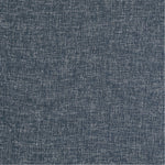 Niya Linen Textured Fabric Upholstered Swivel Accent Chair in Blue