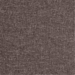 Niya Linen Textured Fabric Upholstered Swivel Accent Chair in Brown
