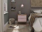 Rockefeller 20" Nightstand (2-Drawer) in Pink