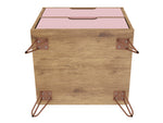 Rockefeller 20" Nightstand (2-Drawer) in Pink