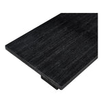 Anzio 96" / 144" Oak Veneer Dining Table (3 Boxes) in Black
