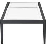 Nizuc Adjustable Mesh Water Resistant Fabric Outdoor Patio Adjustable Sun Chaise Lounge in White