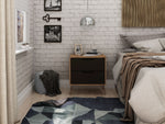 Rockefeller 20" Nightstand (2-Drawer) in Gray