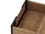 Rockefeller 20" Nightstand (2-Drawer) in Gray