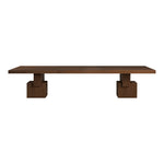 Anzio 96 / 144" Oak Veneer Dining Table (3 Boxes) in Brown