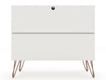 Rockefeller 35" Dresser (3-Drawer) in White