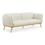 Nolita 82" Boucle Fabric Upholstered Sofa in Cream