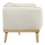 Nolita 82" Boucle Fabric Upholstered Sofa in Cream