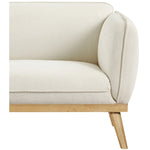 Nolita 82" Boucle Fabric Upholstered Sofa in Cream