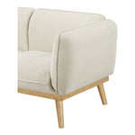 Nolita 82" Boucle Fabric Upholstered Sofa in Cream