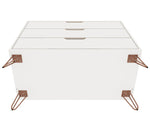Rockefeller 35" Dresser (3-Drawer) in White