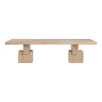 Anzio 96 / 144" Veneer Dining Table (3 Boxes) in Oak