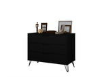 Rockefeller 35" Dresser (3-Drawer) in Black