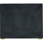 Nora Velvet Upholstered King Bed in Navy