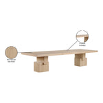 Anzio 96 / 144" Veneer Dining Table (3 Boxes) in Oak