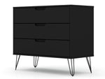 Rockefeller 35" Dresser (3-Drawer) in Black