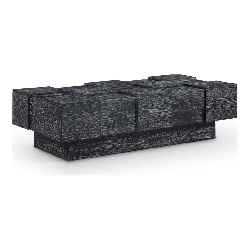 Anzio Oak Veneer Coffee Table in Black