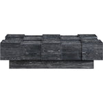 Anzio Oak Veneer Coffee Table in Black