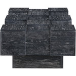 Anzio Oak Veneer Coffee Table in Black