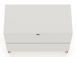 Rockefeller 35" Dresser (3-Drawer) in Off White