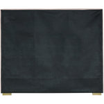 Nora Velvet Upholstered Queen Bed in Pink