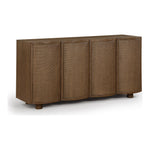 Norin Solid Wood And Oak Veneer Sideboard/Buffet in Brown