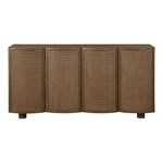 Norin Solid Wood And Oak Veneer Sideboard/Buffet in Brown