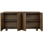 Norin Solid Wood And Oak Veneer Sideboard/Buffet in Brown