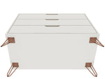 Rockefeller 35" Dresser (3-Drawer) in Off White