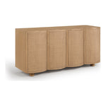 Norin Solid Wood And Oak Veneer Sideboard/Buffet in Natural