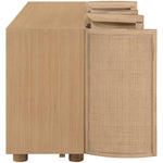 Norin Solid Wood And Oak Veneer Sideboard/Buffet in Natural