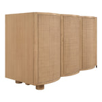 Norin Solid Wood And Oak Veneer Sideboard/Buffet in Natural