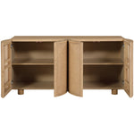 Norin Solid Wood And Oak Veneer Sideboard/Buffet in Natural