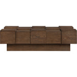 Anzio Oak Veneer Coffee Table in Brown