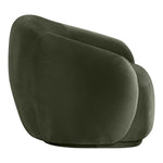Emery Velvet Upholstered Chair in Green