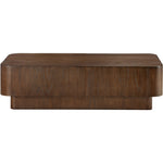 Oakmont Oak Veneer Coffee Table in Brown