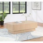 Oakmont Oak Veneer Coffee Table in Natural