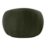 Emery Velvet Upholstered Chair in Green