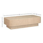 Oakmont Oak Veneer Coffee Table in Natural